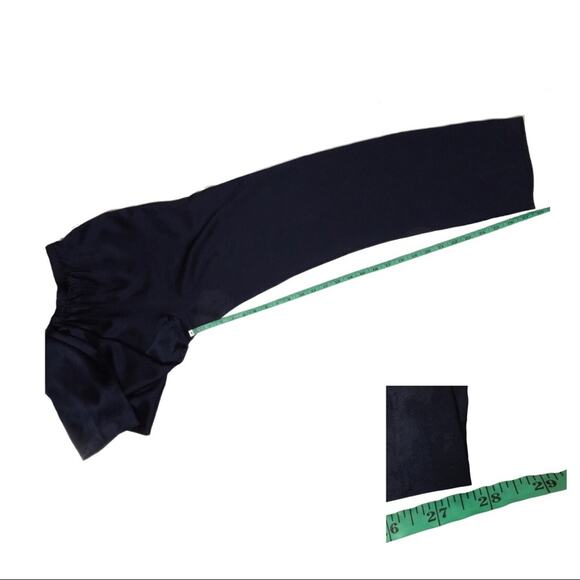 Calvin Klein Vintage Silk Pants - Blue - 6 - Picture 5 of 11